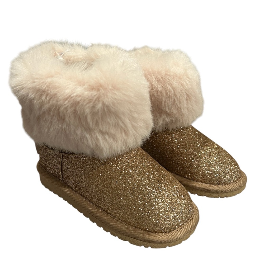 Toddler Girls Glitter Chalet Boots - Metallic